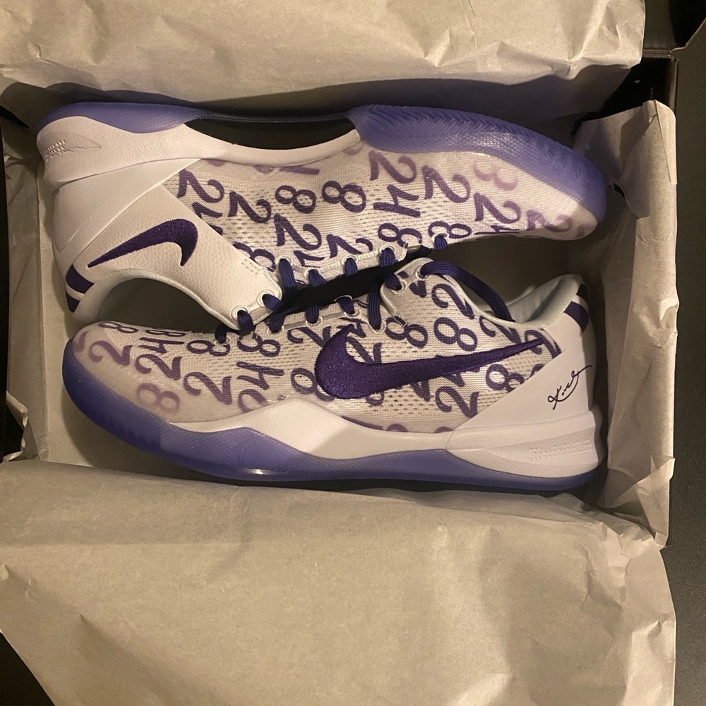 Kobe 8 Protro ‘Court Purple’ , M 9.5